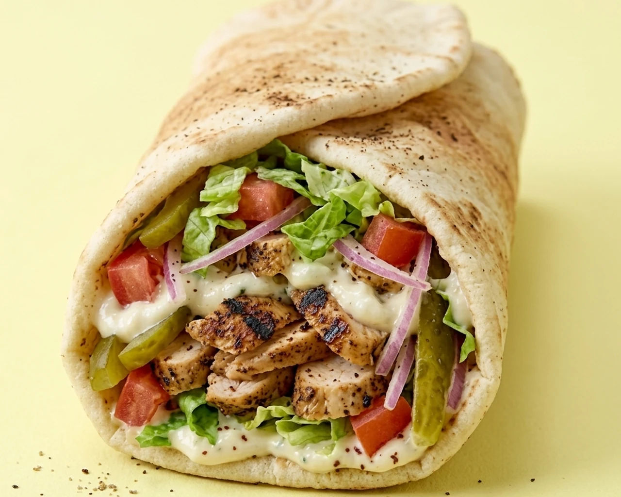 Chicken Shawarma at Social Cafe By Party Platter in Edmonton